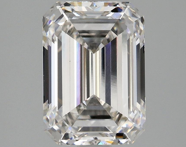 3.08 Carat Emerald Shaped Ideal Cut VS1 IGI Certified Lab Grown Diamond