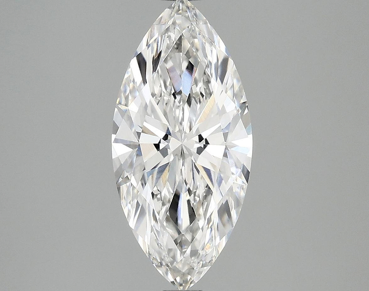 2.04 Carat Marquise Shaped Excellent Cut VVS1 IGI Certified Lab Grown Diamond