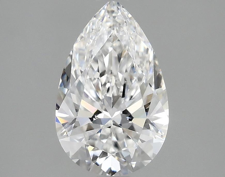 1.59 Carat Pear Shaped Ideal Cut VVS2 IGI Certified Lab Grown Diamond