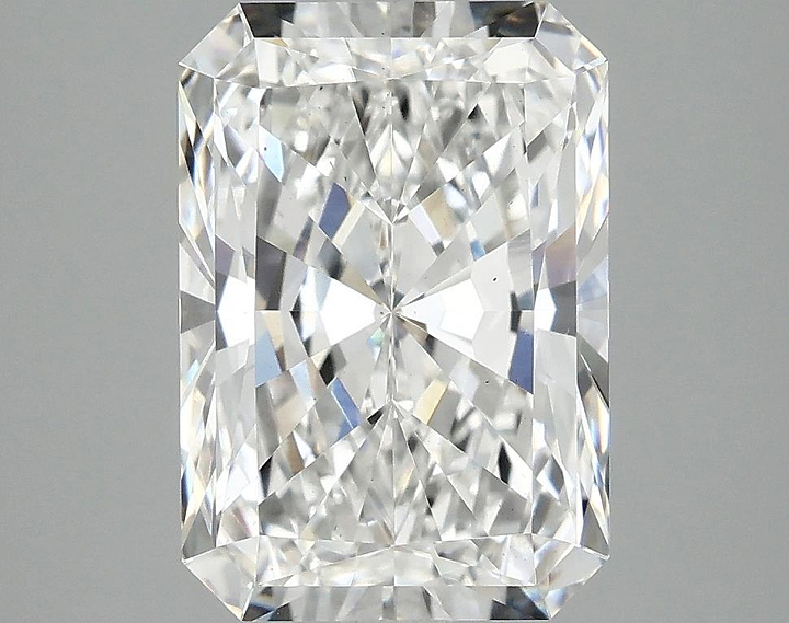 3.86 Carat Radiant Shaped Ideal Cut VS2 IGI Certified Lab Grown Diamond