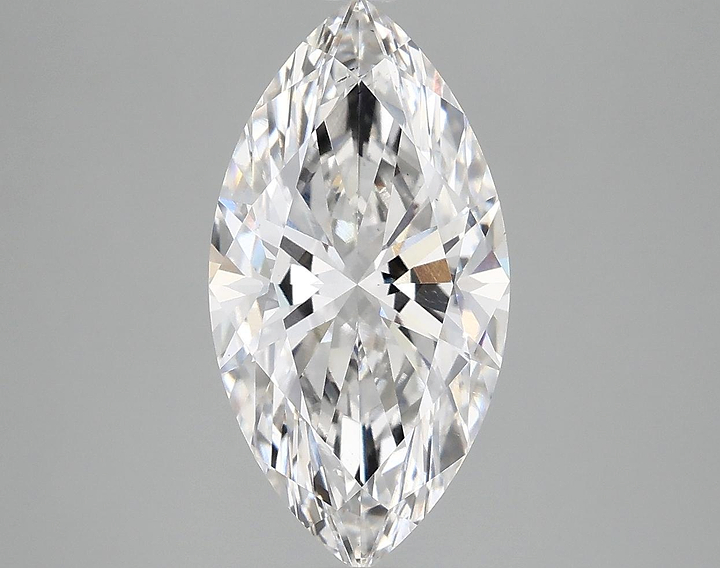 3.22 Carat Marquise Shaped Ideal Cut VS2 IGI Certified Lab Grown Diamond