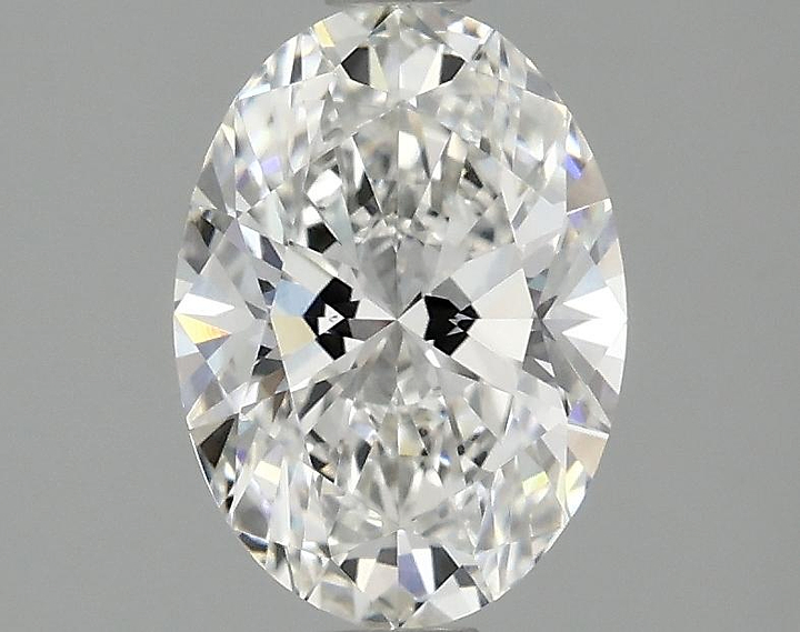 1.54 Carat Oval Shaped Ideal Cut VVS2 IGI Certified Lab Grown Diamond