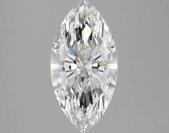 2.09 Carat Marquise Shaped Ideal Cut VS1 IGI Certified Lab Grown Diamond