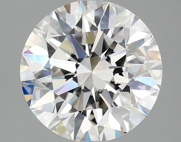 2.53 Carat Round Shaped Excellent Cut VVS2 IGI Certified Lab Grown Diamond