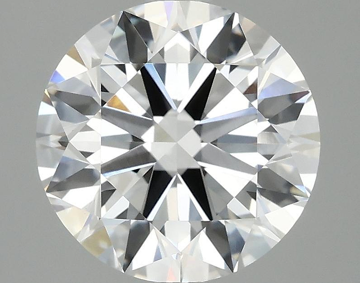 2.92 Carat Round Shaped Excellent Cut VVS2 IGI Certified Lab Grown Diamond