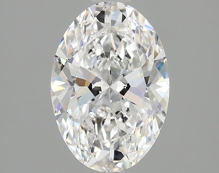 1.37 Carat Oval Shaped Ideal Cut VVS1 IGI Certified Lab Grown Diamond