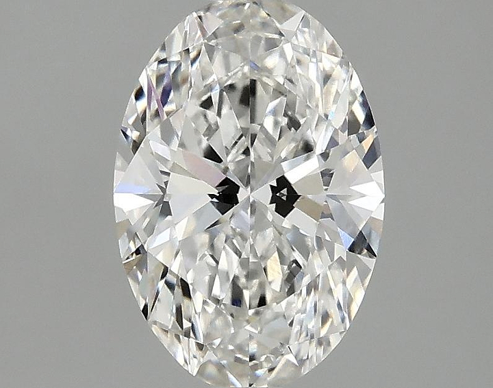 1.53 Carat Oval Shaped Ideal Cut VVS2 IGI Certified Lab Grown Diamond
