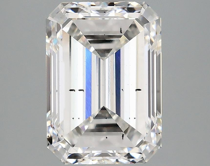 3.0 Carat Emerald Shaped Ideal Cut SI1 IGI Certified Lab Grown Diamond