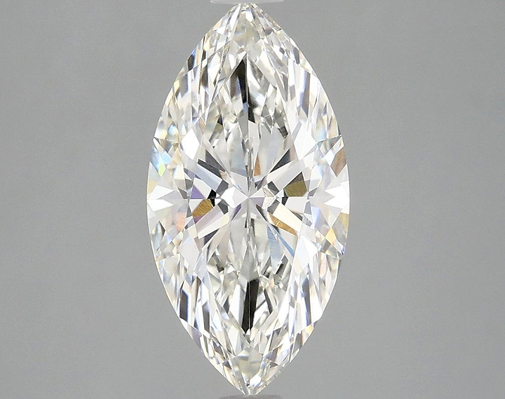2.06 Carat Marquise Shaped Ideal Cut VVS1 IGI Certified Lab Grown Diamond