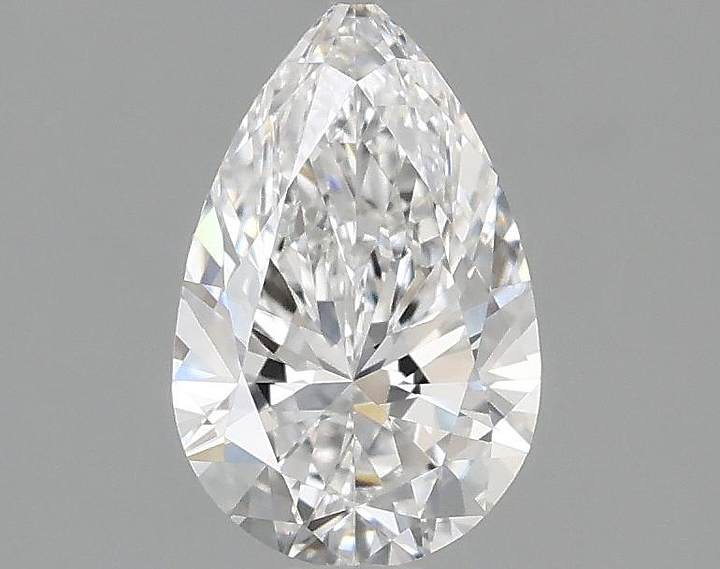 0.97 Carat Pear Shaped Ideal Cut VVS1 IGI Certified Lab Grown Diamond