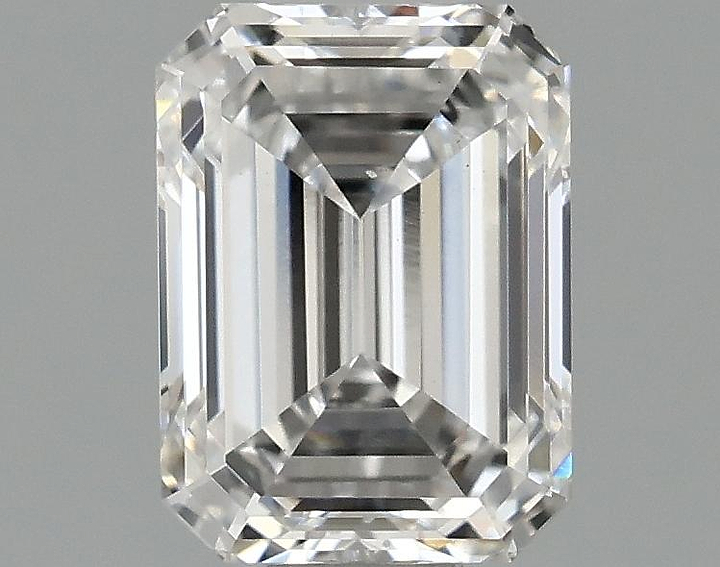 0.96 Carat Emerald Shaped Excellent Cut VS2 IGI Certified Lab Grown Diamond
