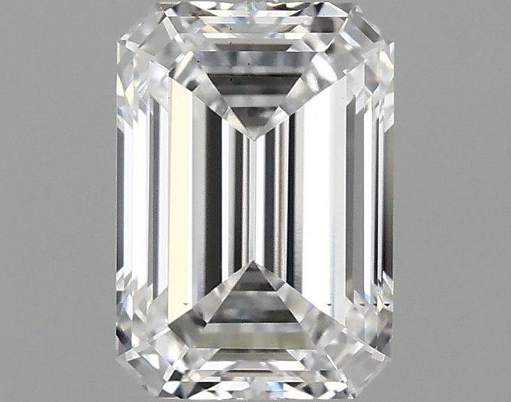 1.08 Carat Emerald Shaped Ideal Cut VS2 IGI Certified Lab Grown Diamond