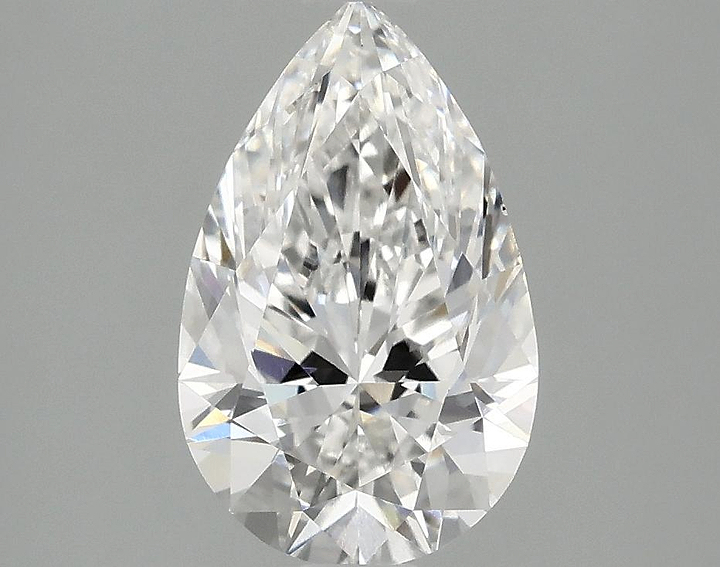 1.92 Carat Pear Shaped Ideal Cut VS1 IGI Certified Lab Grown Diamond