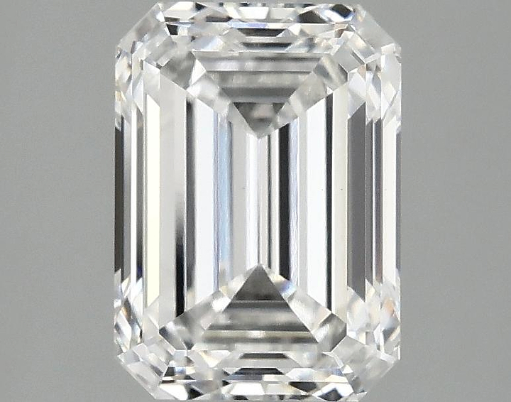 2.51 Carat Emerald Shaped Excellent Cut VS1 IGI Certified Lab Grown Diamond