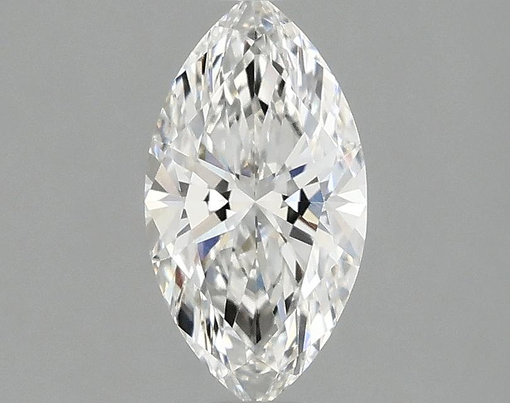 0.98 Carat Marquise Shaped Excellent Cut VVS2 IGI Certified Lab Grown Diamond