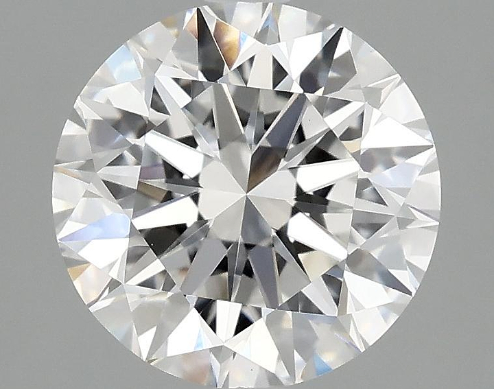2.07 Carat Round Shaped Excellent Cut VVS2 IGI Certified Lab Grown Diamond