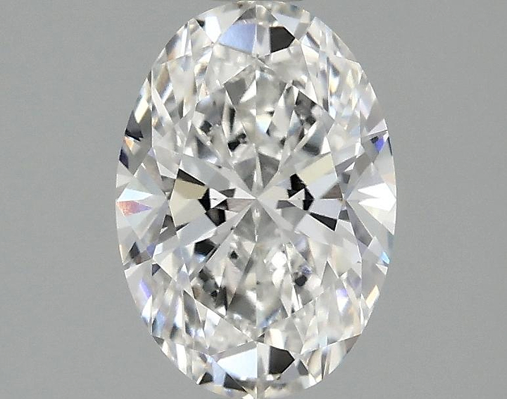 1.5 Carat Oval Shaped Ideal Cut VVS2 IGI Certified Lab Grown Diamond