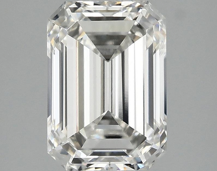 2.56 Carat Emerald Shaped Ideal Cut VS1 IGI Certified Lab Grown Diamond