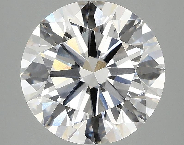 2.97 Carat Round Shaped Ideal Cut VVS2 IGI Certified Lab Grown Diamond