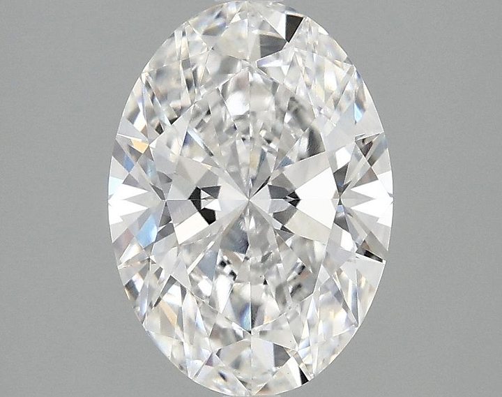 2.09 Carat Oval Shaped Ideal Cut VVS2 IGI Certified Lab Grown Diamond