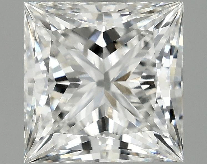 1.88 Carat Princess Shaped Ideal Cut VVS2 IGI Certified Lab Grown Diamond