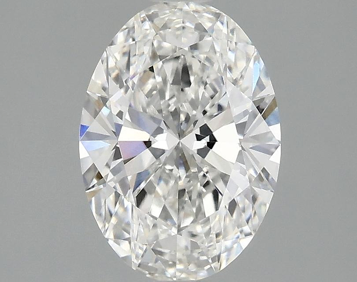 1.47 Carat Oval Shaped Ideal Cut VVS2 IGI Certified Lab Grown Diamond