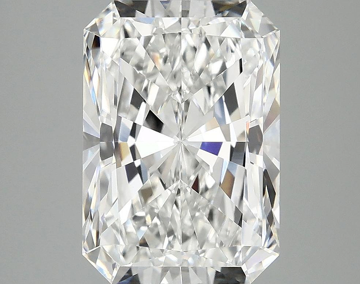 4.04 Carat Radiant Shaped Ideal Cut VVS2 IGI Certified Lab Grown Diamond
