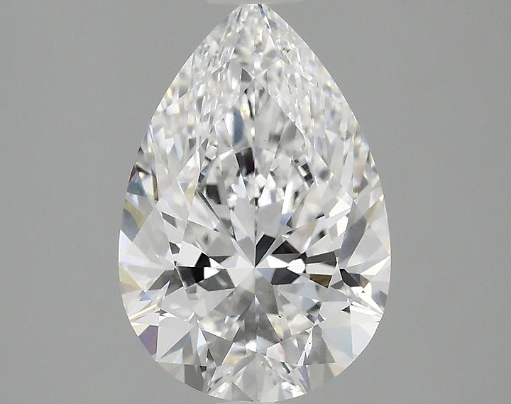 2.1 Carat Pear Shaped Excellent Cut VS1 IGI Certified Lab Grown Diamond