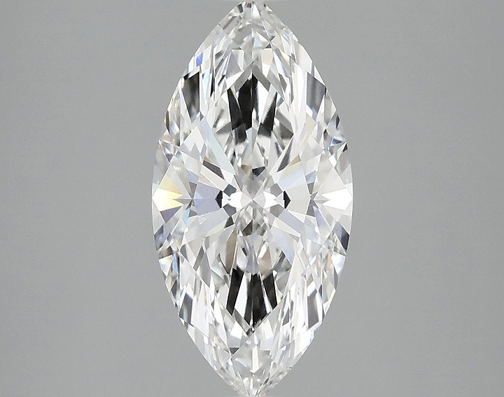 2.09 Carat Marquise Shaped Ideal Cut VS1 IGI Certified Lab Grown Diamond