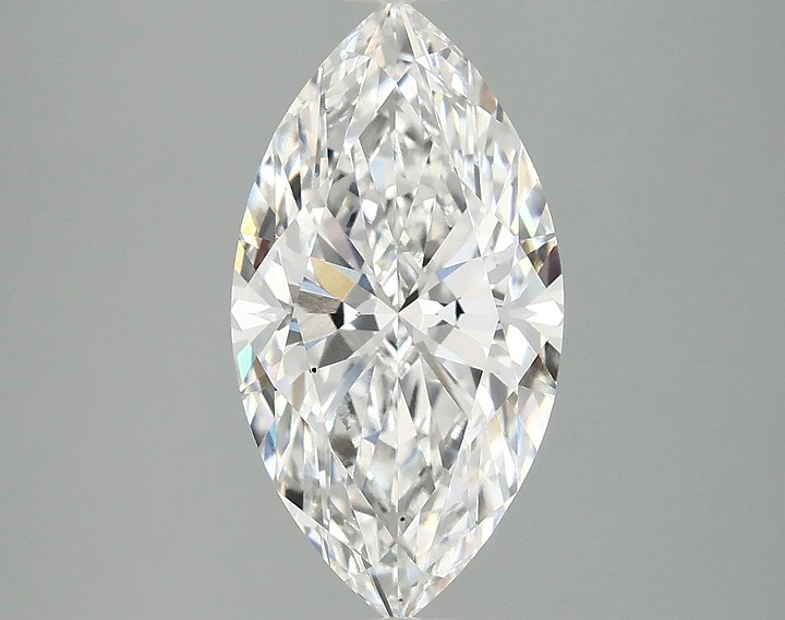 2.53 Carat Marquise Shaped Excellent Cut VS1 IGI Certified Lab Grown Diamond