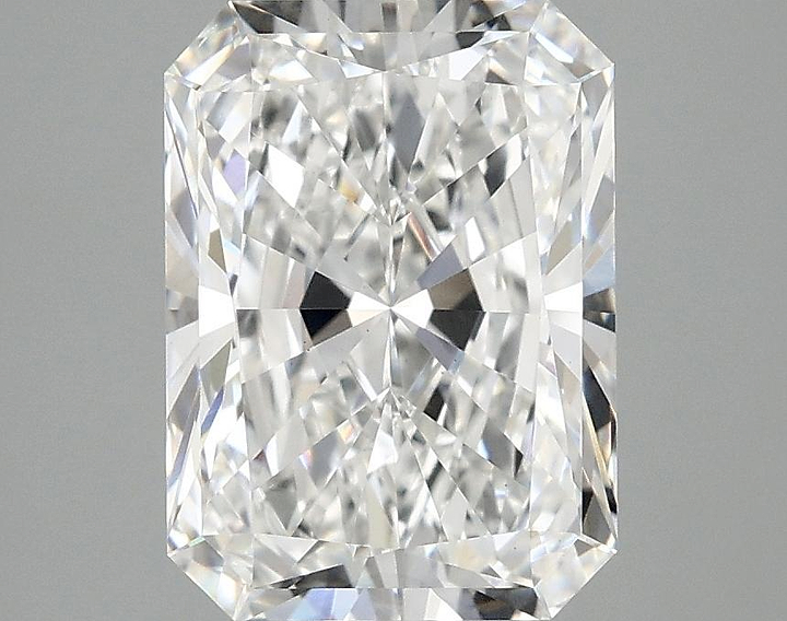 3.06 Carat Radiant Shaped Excellent Cut VS2 IGI Certified Lab Grown Diamond