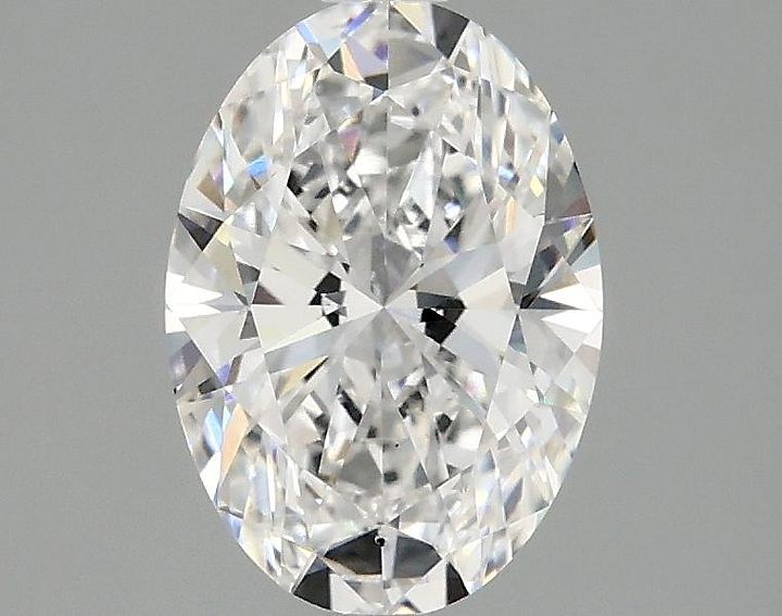 1.55 Carat Oval Shaped Ideal Cut VS2 IGI Certified Lab Grown Diamond