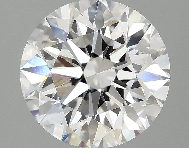2.07 Carat Round Shaped Excellent Cut VVS2 IGI Certified Lab Grown Diamond