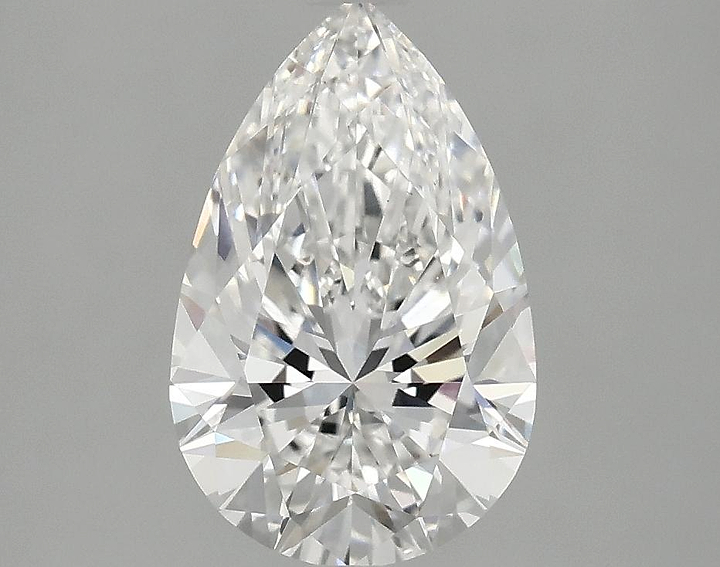 2.1 Carat Pear Shaped Ideal Cut VS1 IGI Certified Lab Grown Diamond