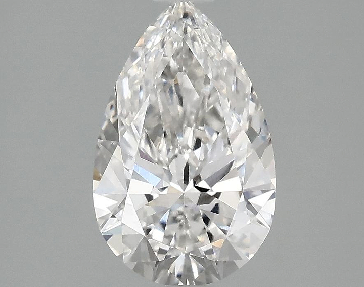 1.5 Carat Pear Shaped Ideal Cut VVS2 IGI Certified Lab Grown Diamond