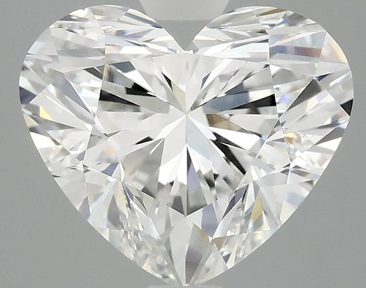 2.98 Carat Heart Shaped Excellent Cut VS1 IGI Certified Lab Grown Diamond