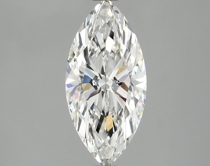 2.09 Carat Marquise Shaped Excellent Cut VVS2 IGI Certified Lab Grown Diamond