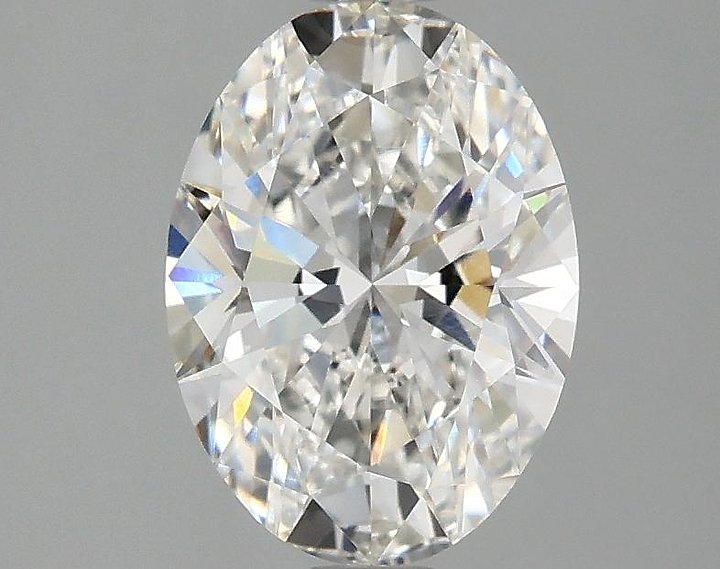 1.55 Carat Oval Shaped Excellent Cut VVS2 IGI Certified Lab Grown Diamond