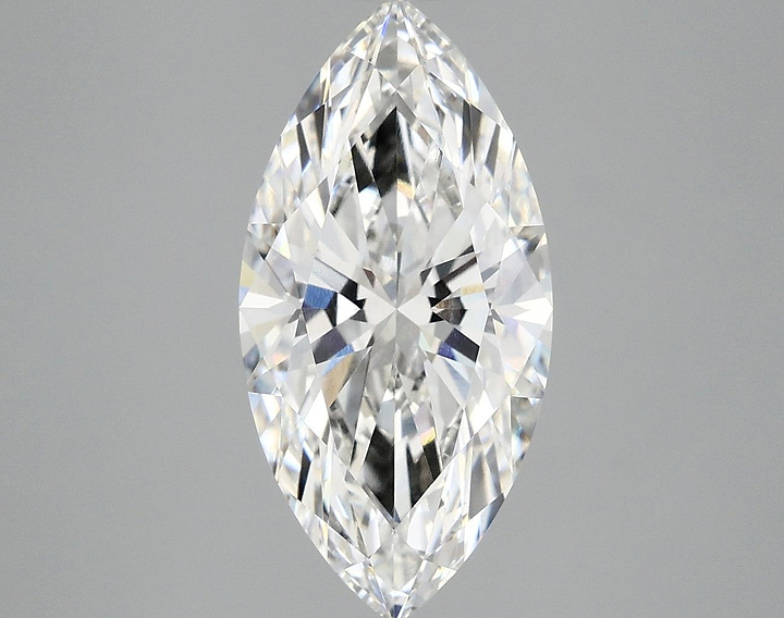 3.09 Carat Marquise Shaped Ideal Cut VS1 IGI Certified Lab Grown Diamond
