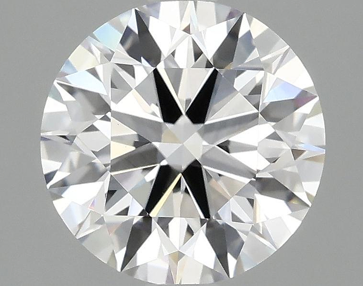 2.51 Carat Round Shaped Ideal Cut VVS2 IGI Certified Lab Grown Diamond