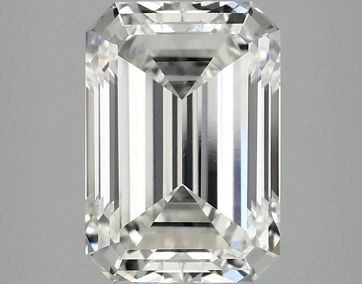 3.06 Carat Emerald Shaped Ideal Cut VS1 IGI Certified Lab Grown Diamond