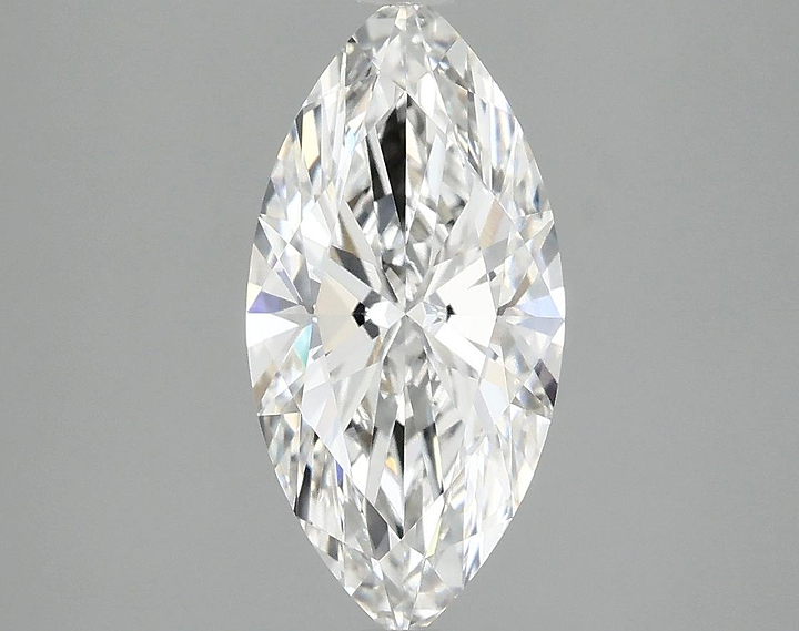 2.06 Carat Marquise Shaped Excellent Cut VVS1 IGI Certified Lab Grown Diamond
