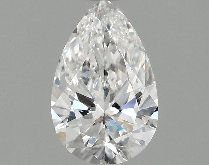 0.97 Carat Pear Shaped Ideal Cut VVS2 IGI Certified Lab Grown Diamond