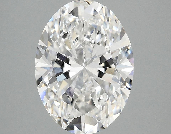 3.01 Carat Oval Shaped Excellent Cut VVS2 IGI Certified Lab Grown Diamond