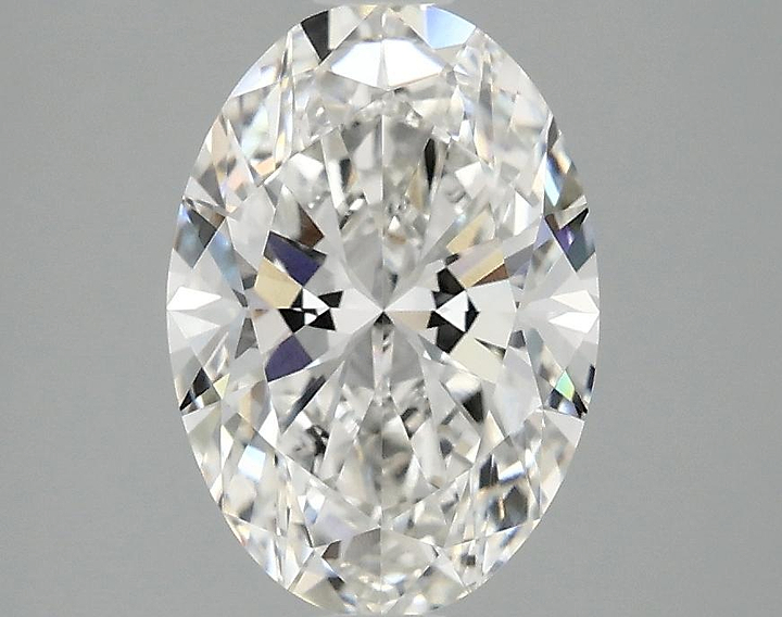 2.05 Carat Oval Shaped Ideal Cut VVS2 IGI Certified Lab Grown Diamond