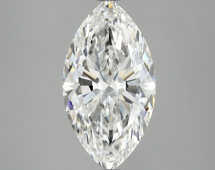 3.04 Carat Marquise Shaped Excellent Cut VVS2 IGI Certified Lab Grown Diamond