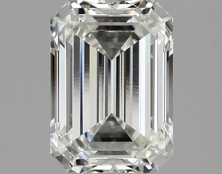 2.1 Carat Emerald Shaped Ideal Cut VS1 IGI Certified Lab Grown Diamond