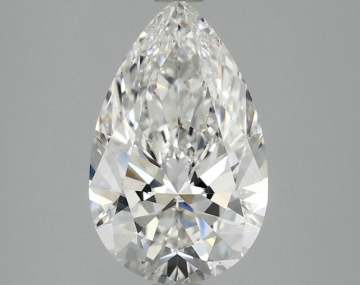 2.37 Carat Pear Shaped Ideal Cut VS2 IGI Certified Lab Grown Diamond