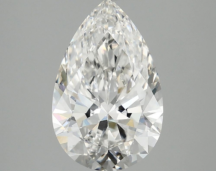 2.53 Carat Pear Shaped Ideal Cut VS1 IGI Certified Lab Grown Diamond