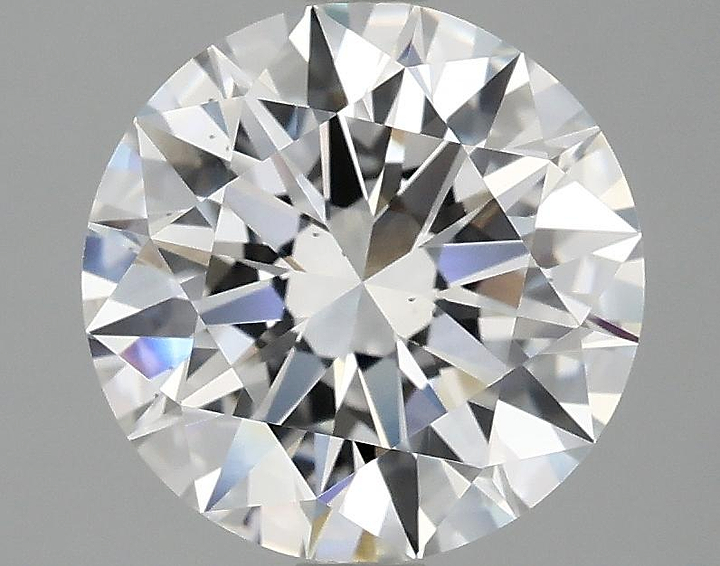 2.92 Carat Round Shaped Ideal Cut VS2 IGI Certified Lab Grown Diamond